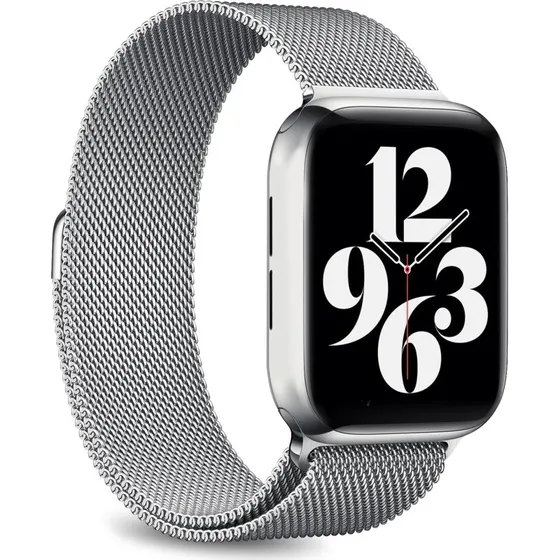 Puro Milanese Rem til Apple Watch 42-49mm  Slv