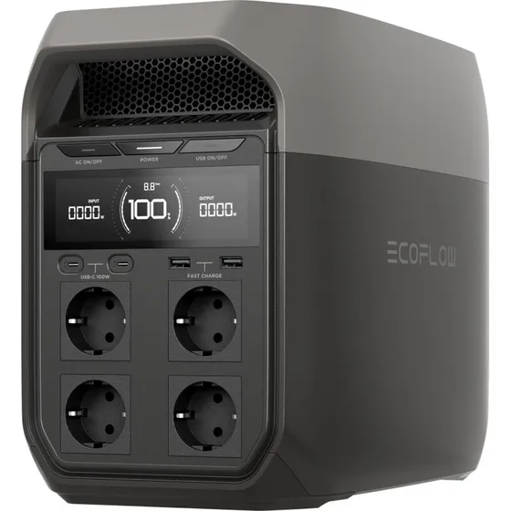 EcoFlow Delta 3 Strømstation 1024Wh 1800W (IP65)