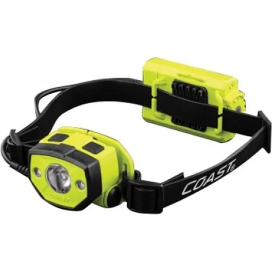 COAST HZ025 ATEX Zone 0 pandelampe gul