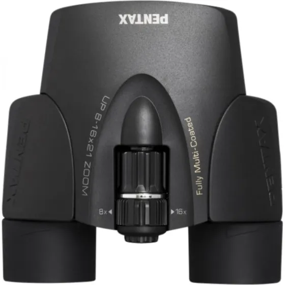 Ricoh Pentax UP Compact Zoom 8-16x21 kikkert, sort