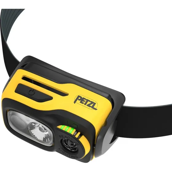 Petzl Swift RL pandelampe - sort/gul, genopladelig 1100 lm
