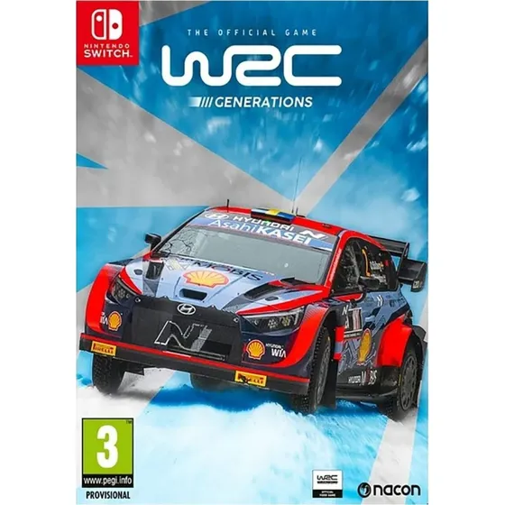 WRC Generations - Nintendo Switch (Kode i boks)