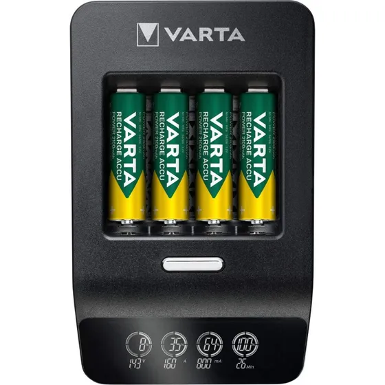VARTA LCD Ultra Fast Charger+ AA/AAA inkl. 4x2100mAh
