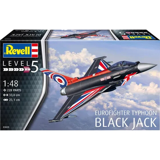 Revell Eurofighter Typhoon "Black Jack" 1:48 byggesæt