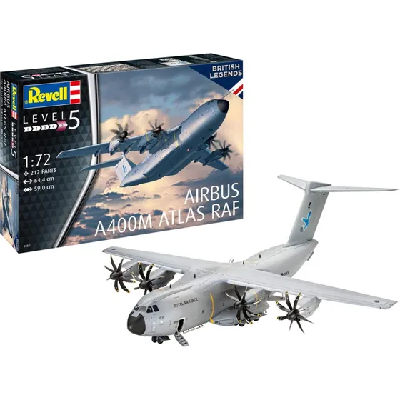 Revell Airbus A400M Atlas RAF 1:72  64,4 cm (212 dele)