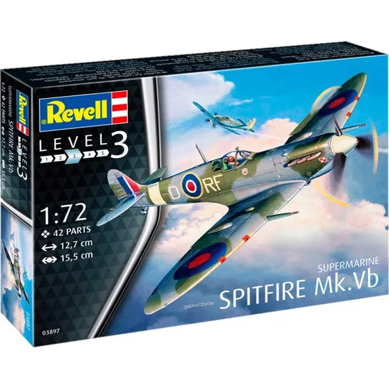 Revell Supermarine Spitfire Mk.Vb 1:72 byggesæt (42 dele)
