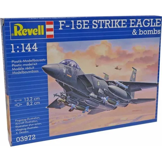 Revell F-15E Strike Eagle modelbyggesæt 1:144, 13,2 cm