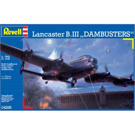 Revell Lancaster B.III "Dambusters" 1:72 - 224 dele