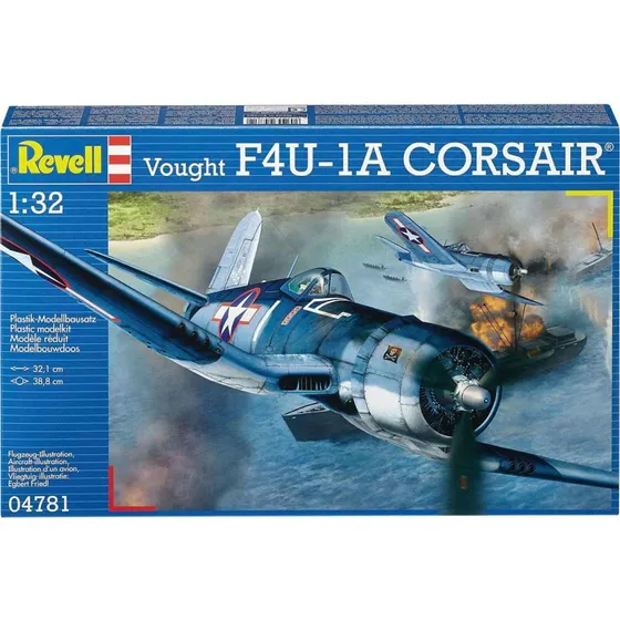 Revell Vought F4U-1A Corsair byggesæt 1:32 (32,1 cm, 68 dele)