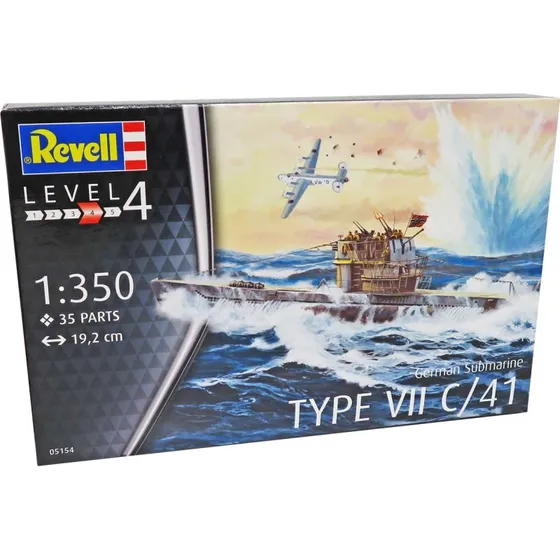Revell Tysk ubd Type VII C/41 1:350 (35 dele)