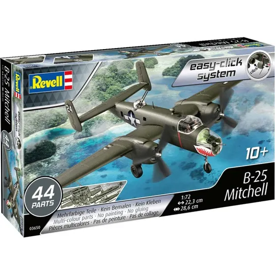 Revell B-25 Mitchell Easy-Click 1:72 modelbyggekit