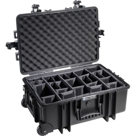B&W Outdoor Case Type 6700, sort (Divider-system)