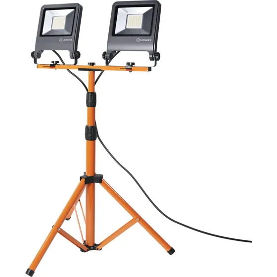 Osram Worklight Tripod 9000 lm 2x50W/840, sort/orange