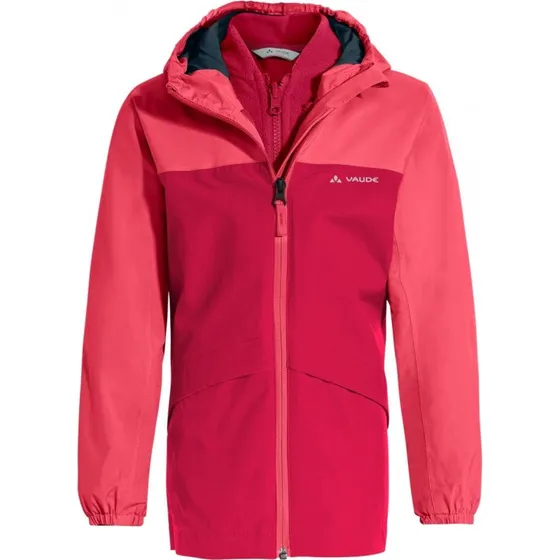 Vaude V Kids Escape 3in1 Jakke Crocus Pink Str. 146/152