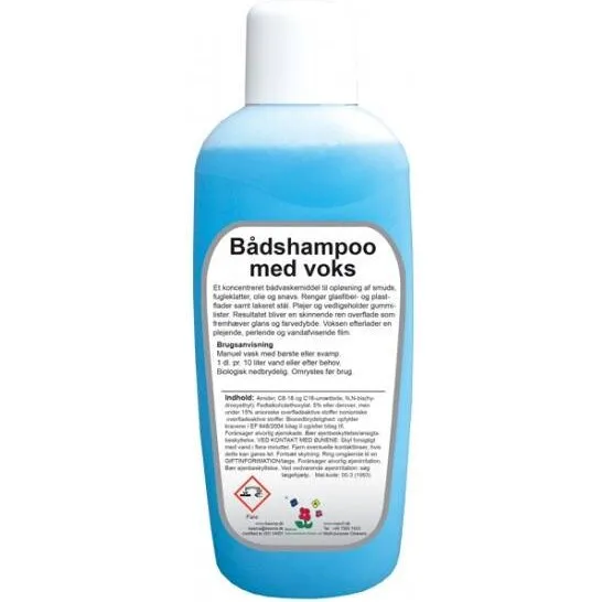 Marine Bådshampoo med voks, 1 L