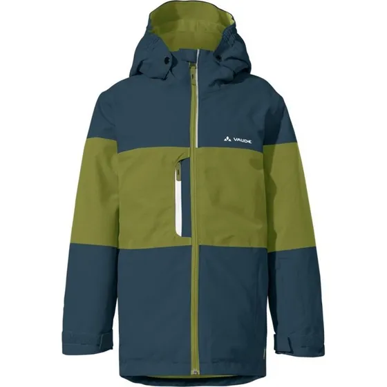 Vaude Kids Snow Cup Jakke Dark Sea/Avocado Str. 98
