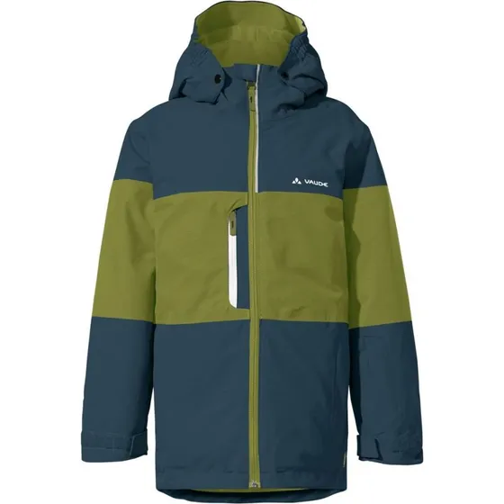 Vaude Kids Snow Cup Jacket Dark Sea/Avocado Str. 134/140