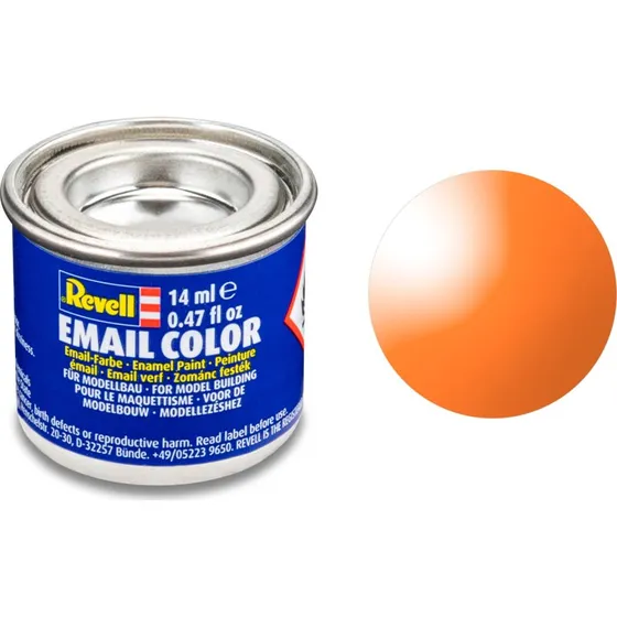 Revell 730 Orange Clear emaljemaling 14 ml