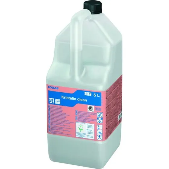 Ecolab Kristalin Clean sanitetsrengøring 5 l (alkalisk, affedtende) - 2 stk