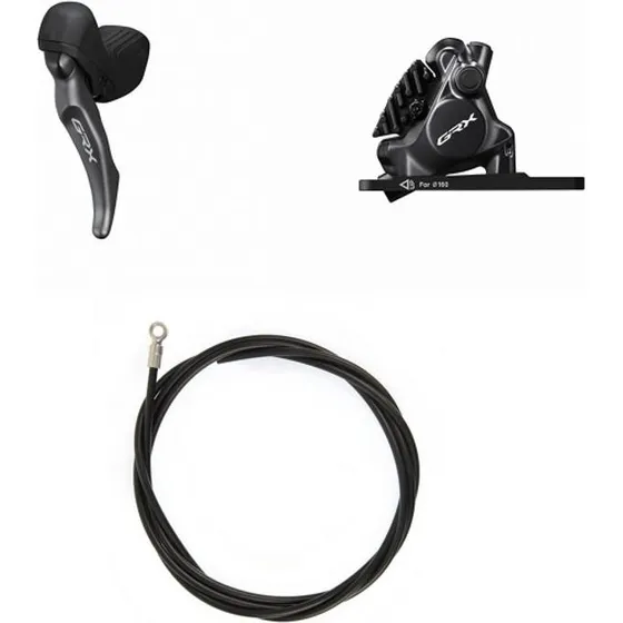 Shimano GRX BR-RX820/BL-RX820 Hydraulisk bremsest (venstre/for, sort)