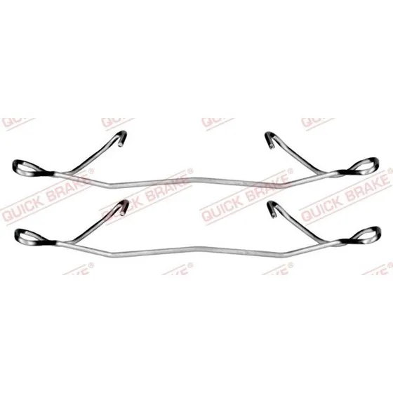 QUICK BRAKE Tilbehørssæt skivebremsebelægning 109-1180