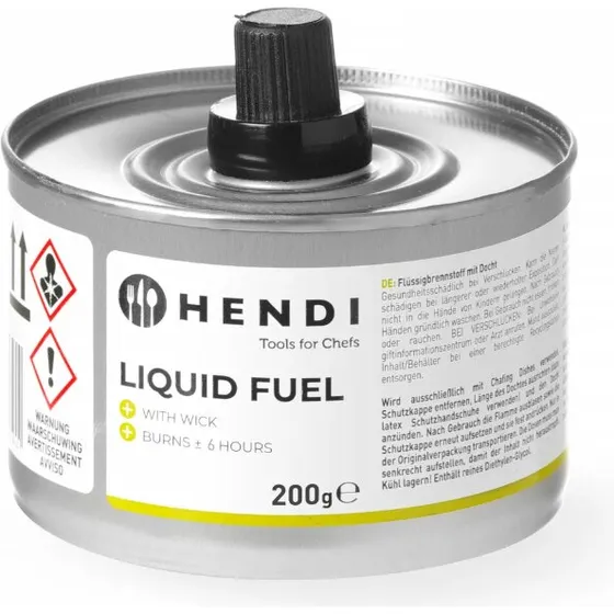 Hendi Liquid Fuel til chafing dish, pakke á 24 dåser