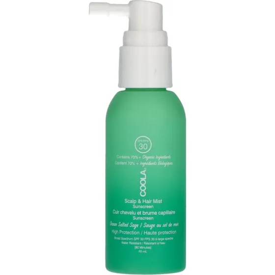 COOLA Scalp & Hair Mist SPF 30 60 ml (Ocean Salted Sage)