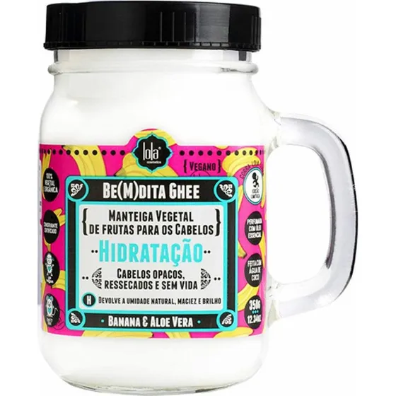 Lola Cosmetics BE(M)DITA GHEE hydrerende hårmaske 350 g