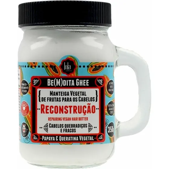 Lola Cosmetics BE(M)DITA GHEE Reparerende hårkur 350 g