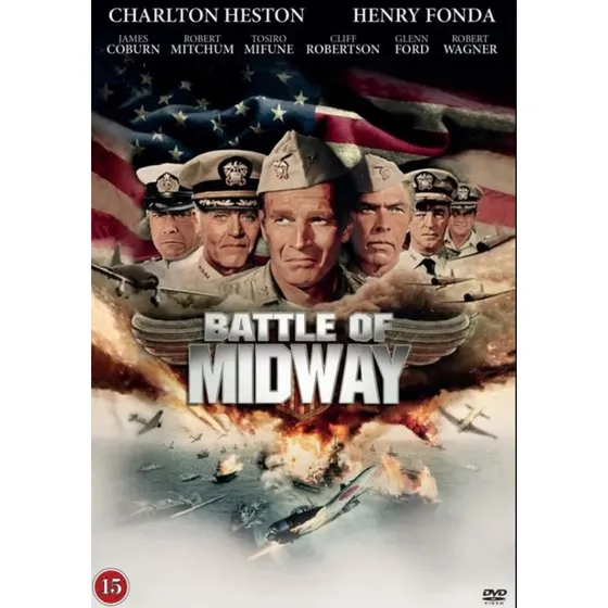 Midway (1976) DVD  Battle of Midway, klassisk krigsfilm
