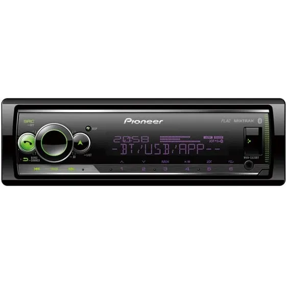 Pioneer MVH-S520BT 1‑DIN bilstereo med Bluetooth & USB
