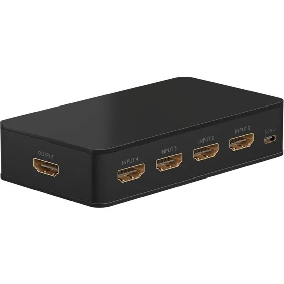 Goobay Manuel HDMI-switch 4i1 4K@60Hz