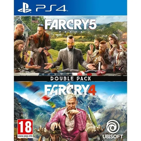 Far Cry 4 + Far Cry 5 Dobbeltpakke (PS4)