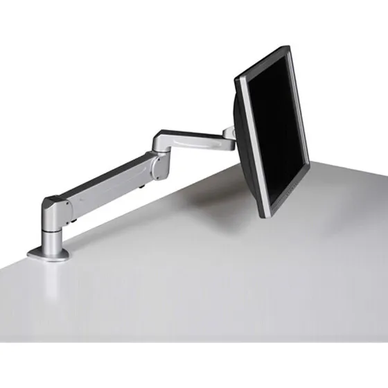 DZ skærmholder gasarm, alugrå 8–16 kg (VESA 75/100)