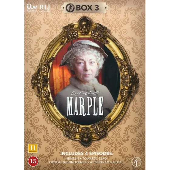 Miss Marple: Boks 3  Episoder 9-12 (2-disc) DVD