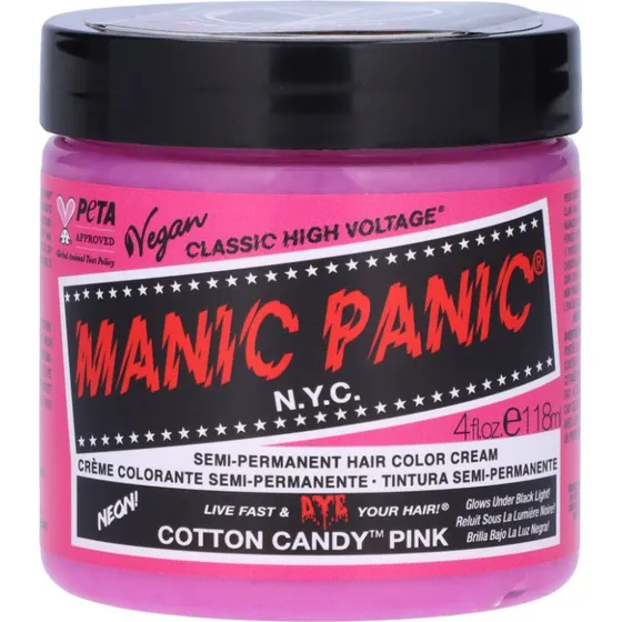 Manic Panic Semi-Permanent Cotton Candy Pink 118 ml