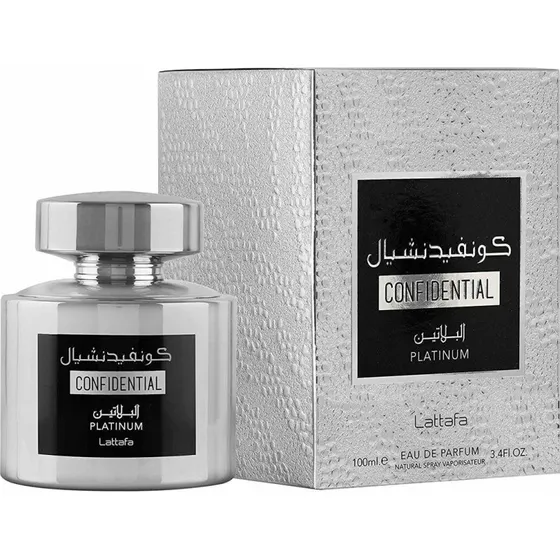 Lattafa Confidential Platinum Eau de Parfum 100 ml