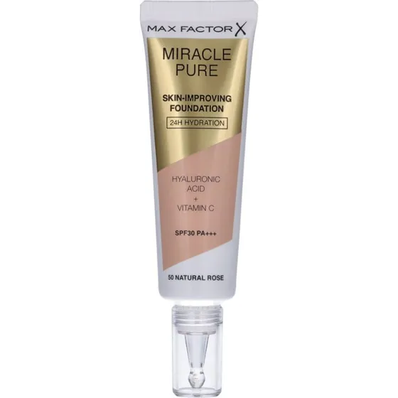 Max Factor Miracle Pure Foundation 50 Natural Rose 30 ml