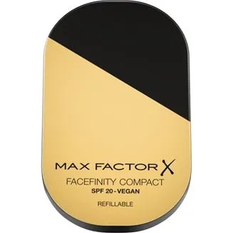 Max Factor Facefinity Compact SPF20 påfyldbar 001 Porcelain 10 g