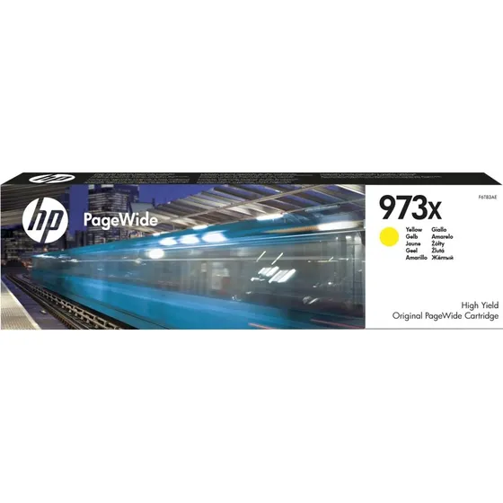 HP PageWide 973X Gul - Hj kapacitet (original)