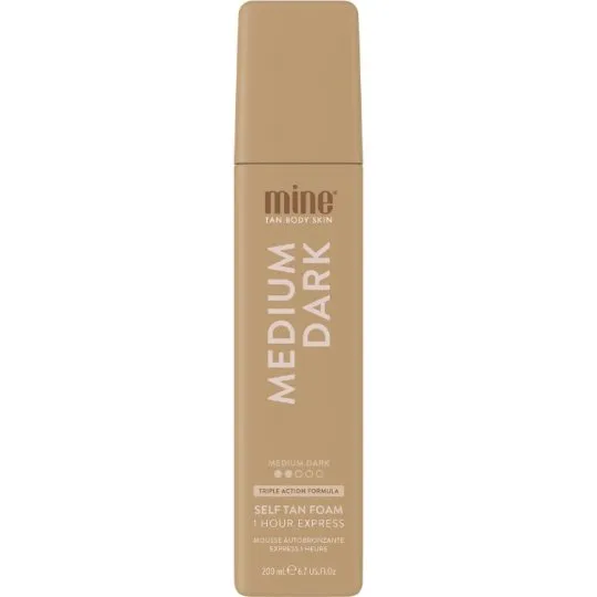 minetan Tan Foam 200 ml  Medium Dark