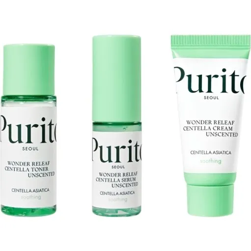 Purito SEOUL Wonder Releaf Centella Mini Kit (uparfumeret)