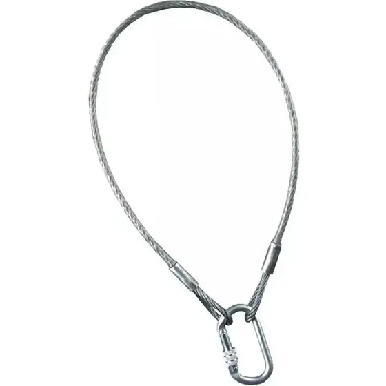 FallSafe FS803 monteringsstrop 1 m Ø8 mm galvaniseret stål