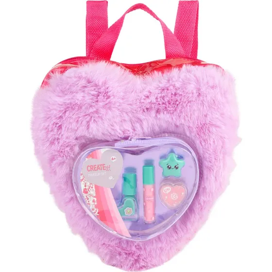 Create It! Makeup-st i fluffy rygsk Love Purple (841009B)