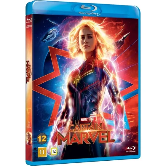 Captain Marvel - Blu-ray (Engelsk tale, undertekster: DK/SE/NO/FI)