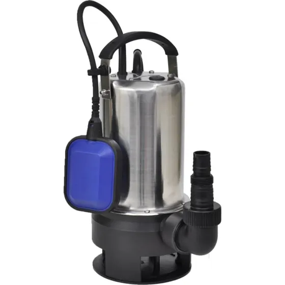 vidaXL dykpumpe til snavset vand 1100 W 16.500 l/t