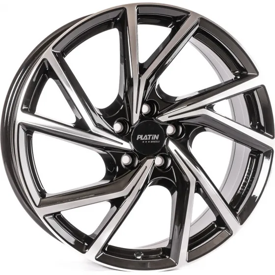 Platin Wheels P 107 19'' fælge diamant-sort frontpoleret