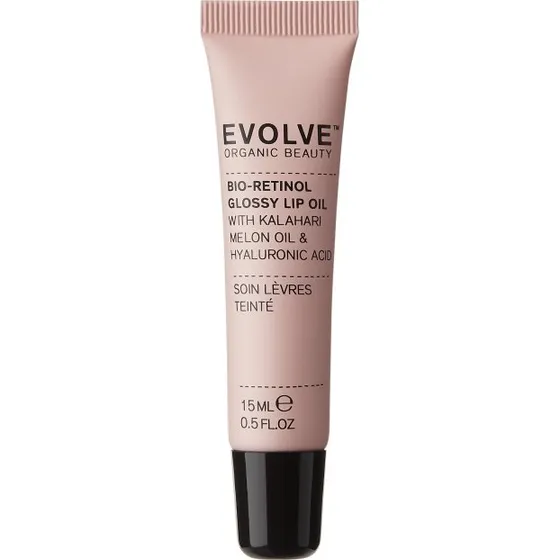 Evolve Beauty Bio-Retinol Glossy Lip Oil 15 ml - Soft Pink