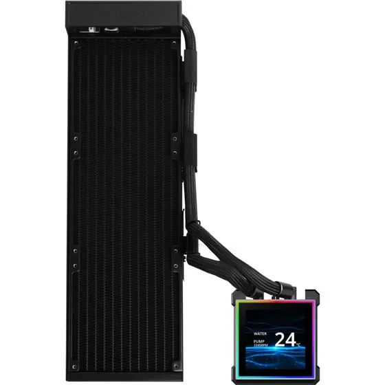 Lian Li HydroShift II LCDS 360 Fanless  Sort