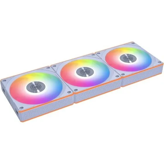 Lian Li UNI FAN 3-pak trdls 120 mm  Hvid RGB